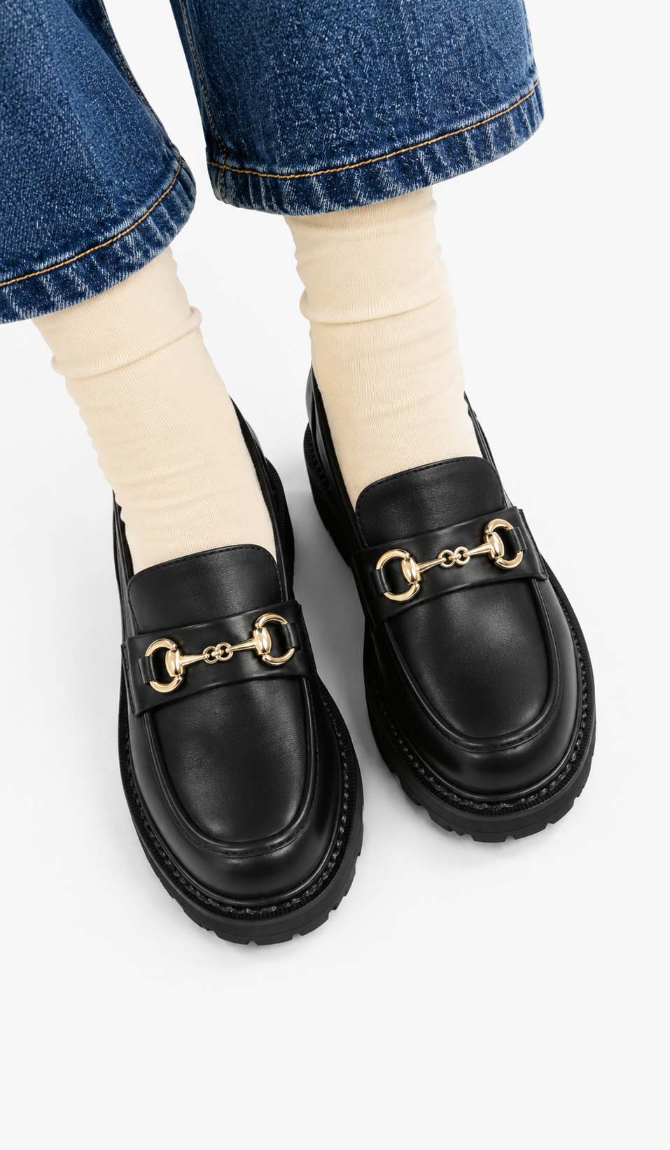 Zapato Loafer negro