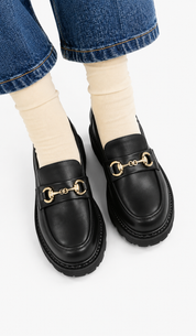 Zapato Loafer negro