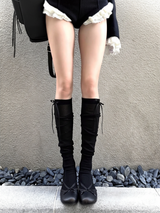 Calceta largas con cinta