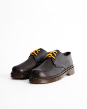 Zapato oxford negro Handmade isadora