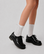 Zapato oxford Isadora semibrillante