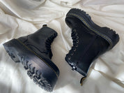 Botin negro Combat Mate
